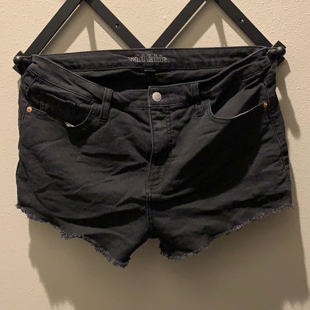 Black shorts